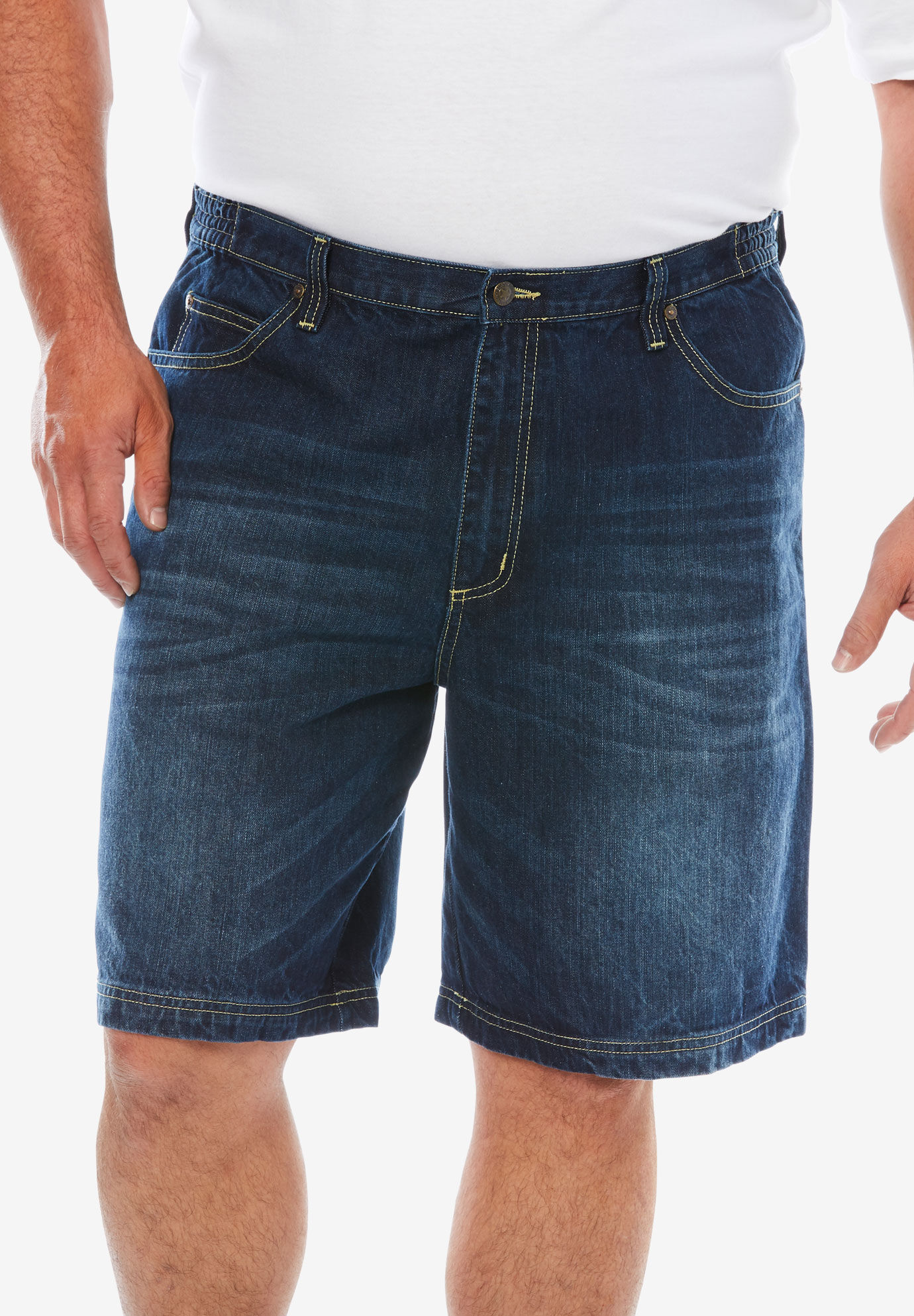 Liberty Blues Mens Big /& Tall 5 Pocket Denim Shorts