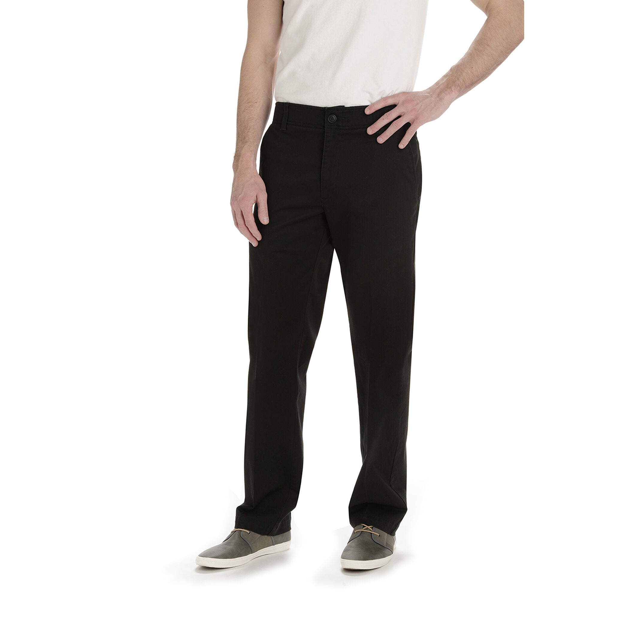 Lee&reg; Extreme Comfort Pants, BLACK, hi-res image number 0