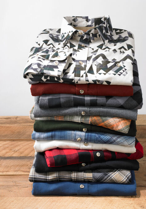 Boulder Creek™ Flannel Shirt | King Size