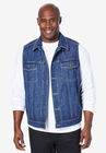 Liberty Blues™ Denim Vest, STONEWASH, hi-res image number null