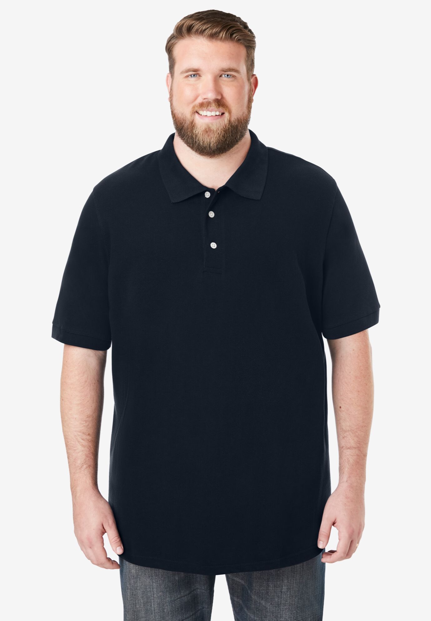 Heavyweight Pocket Crewneck T-Shirt - Relaxed Fit, Black