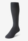 Over-the-Calf Compression Silver Socks, CHARCOAL, hi-res image number null