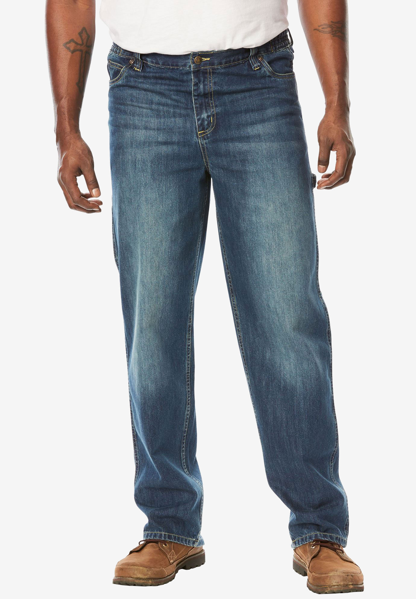 mens big and tall stretch jeans