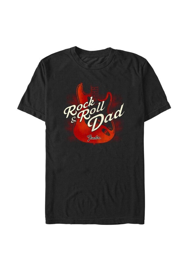 Rocknroll Dad Tops & Tees, BLACK, hi-res image number 0