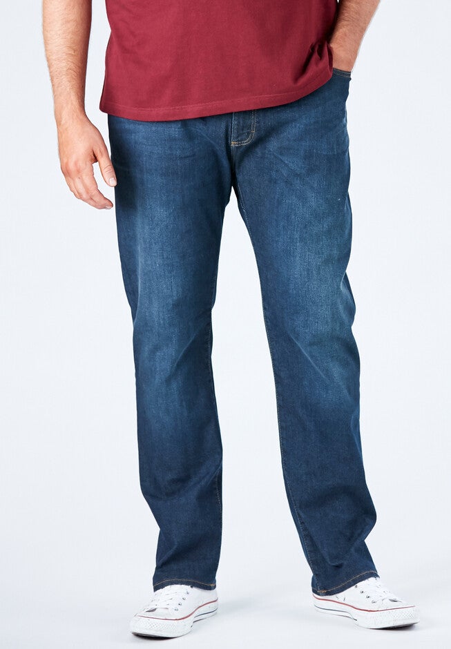 Lee® Extreme Motion Athletic Fit Jeans, BLUE STRIKE, hi-res image number 0
