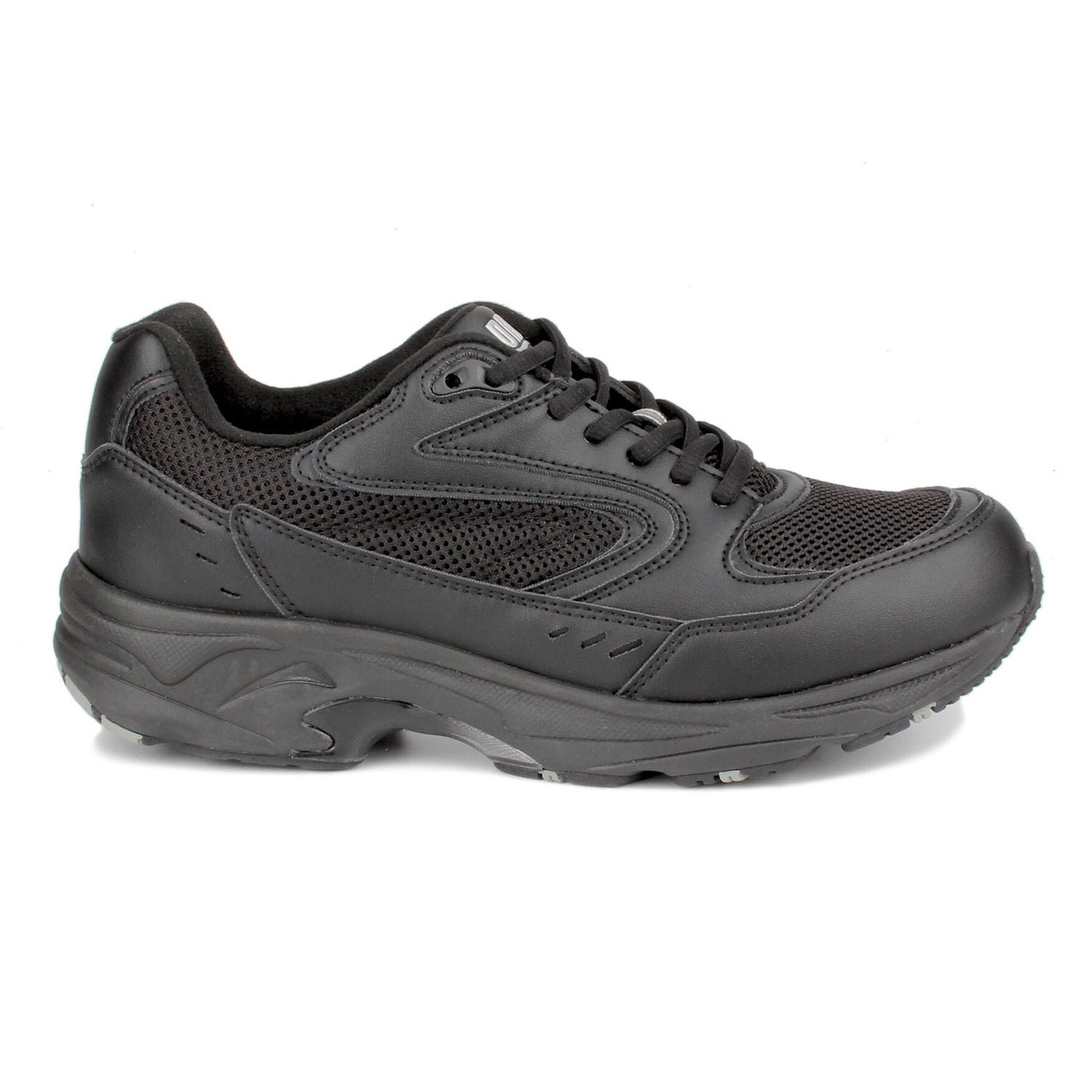 Lance Lightweight Arch Support Sneaker, BLACK, alternate image number 2