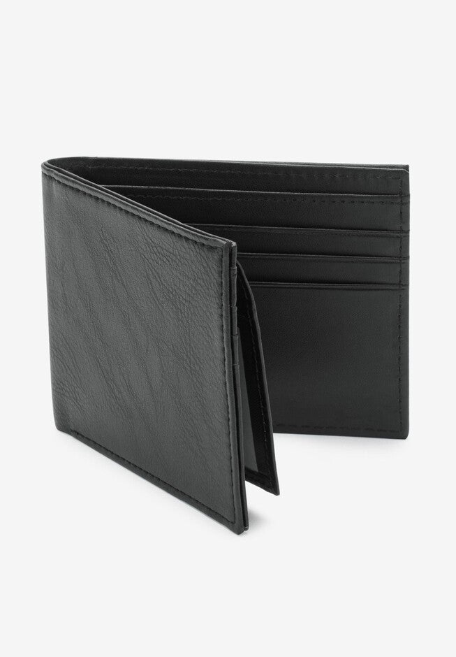 Slim Fold Wallet, BLACK, hi-res image number 0