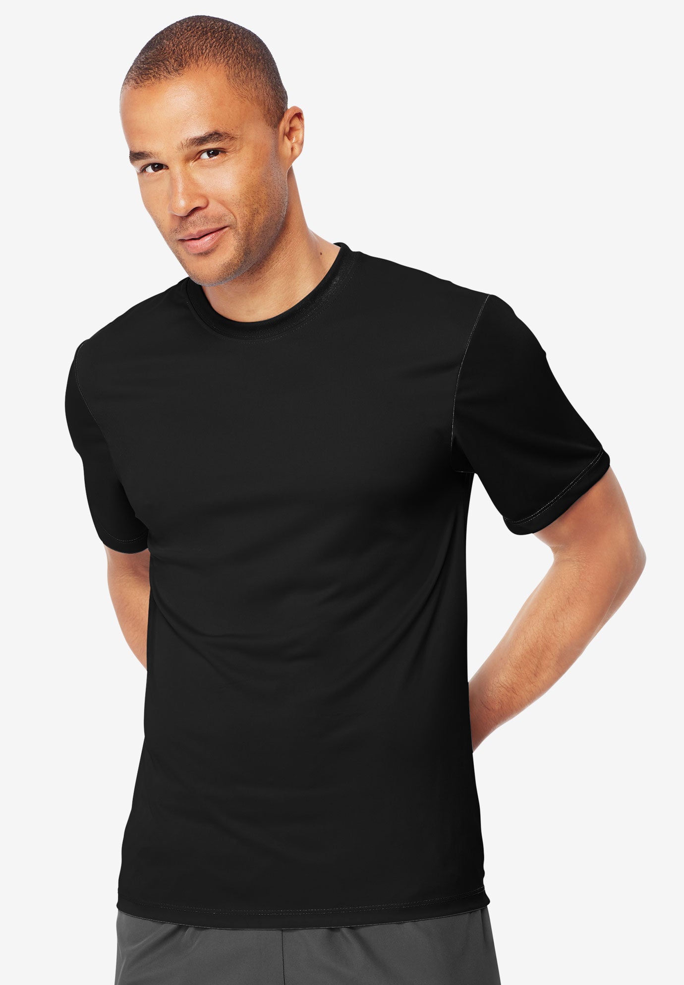 Hanes Cool DRI Tagless T Shirt King Size