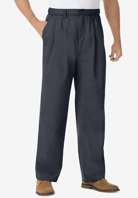 Knockarounds® Full-Elastic Waist Pleated Pants, CARBON, hi-res image number null