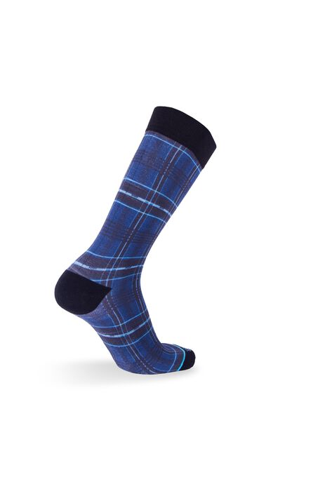 The Blue Plaid Socks, , alternate image number null