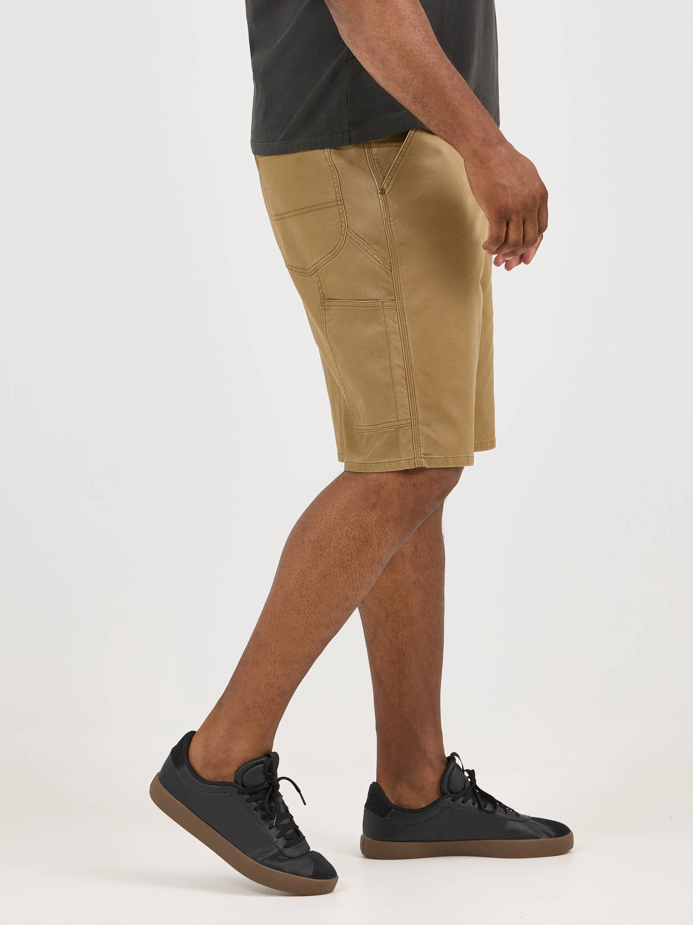 Legendary Workwear Carpenter Short, DARK KHAKI, alternate image number 2