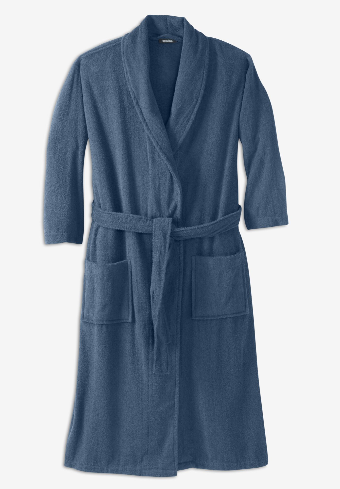 Terry Bathrobe with Pockets King Size