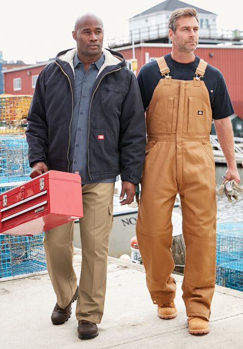 Dickies® Rigid Insulated Duck Bib Overall, , alternate image number null
