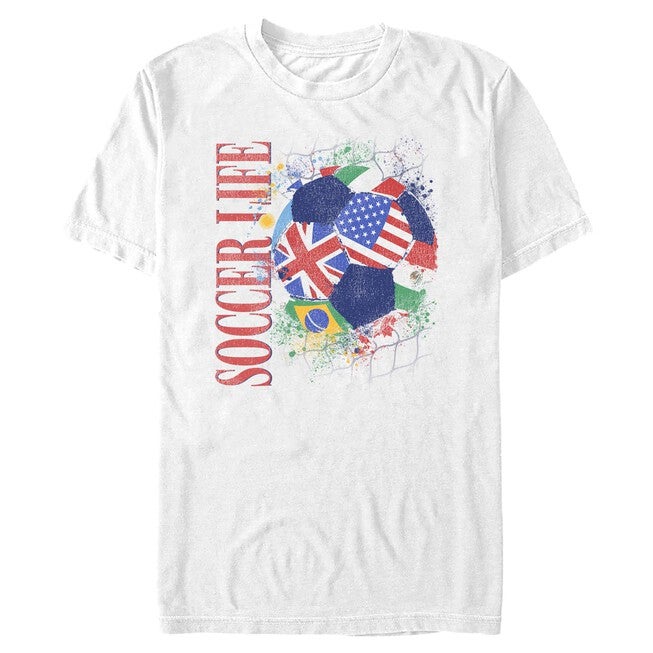 Soccer Is Life, WHITE, hi-res image number 0