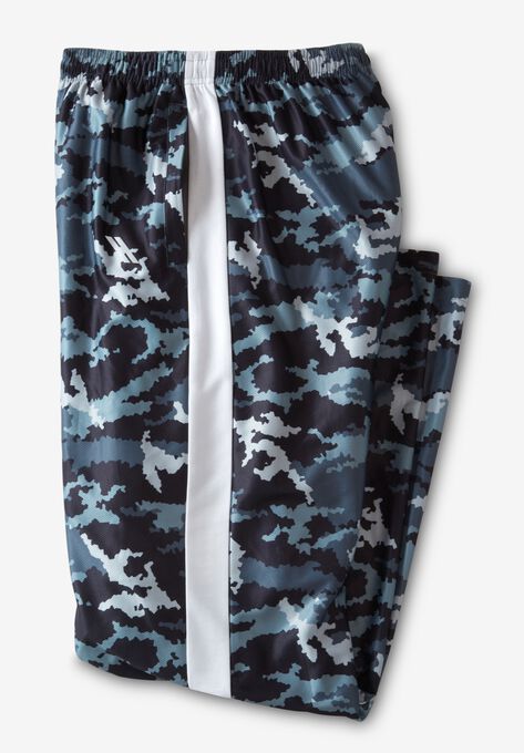 Performance Mesh Side Panel Sweatpants, BLACK CAMO, hi-res image number null