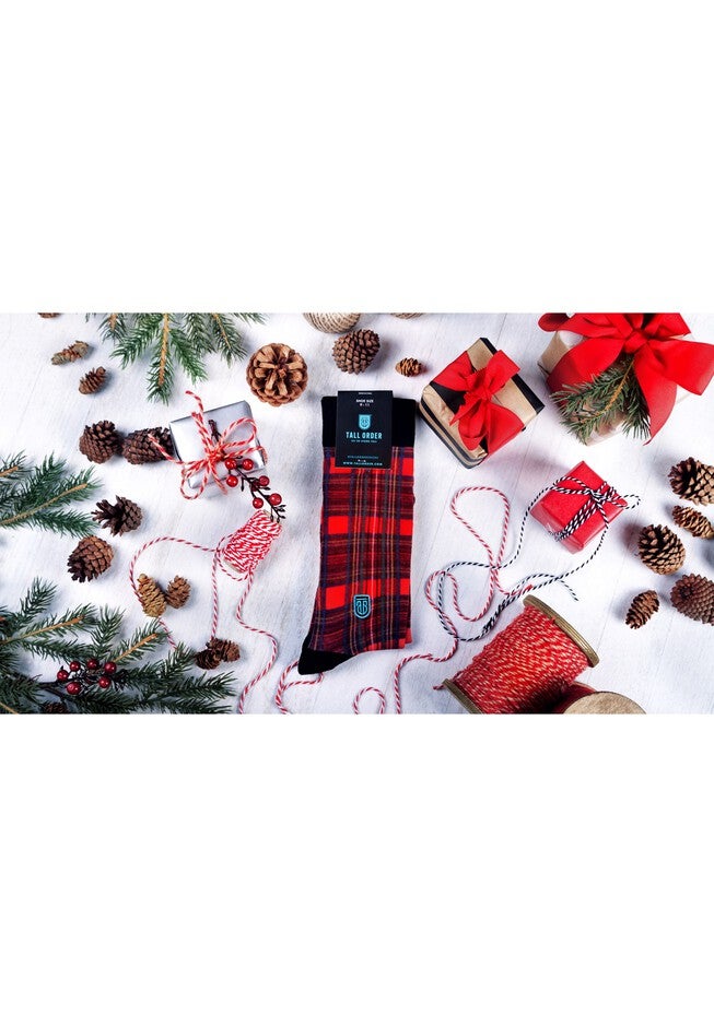 The Red Plaid Socks, , alternate image number 5