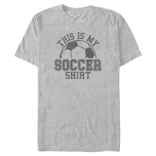 This Is My Soccer Shirt, ATHLETIC HEATHER, hi-res image number 0