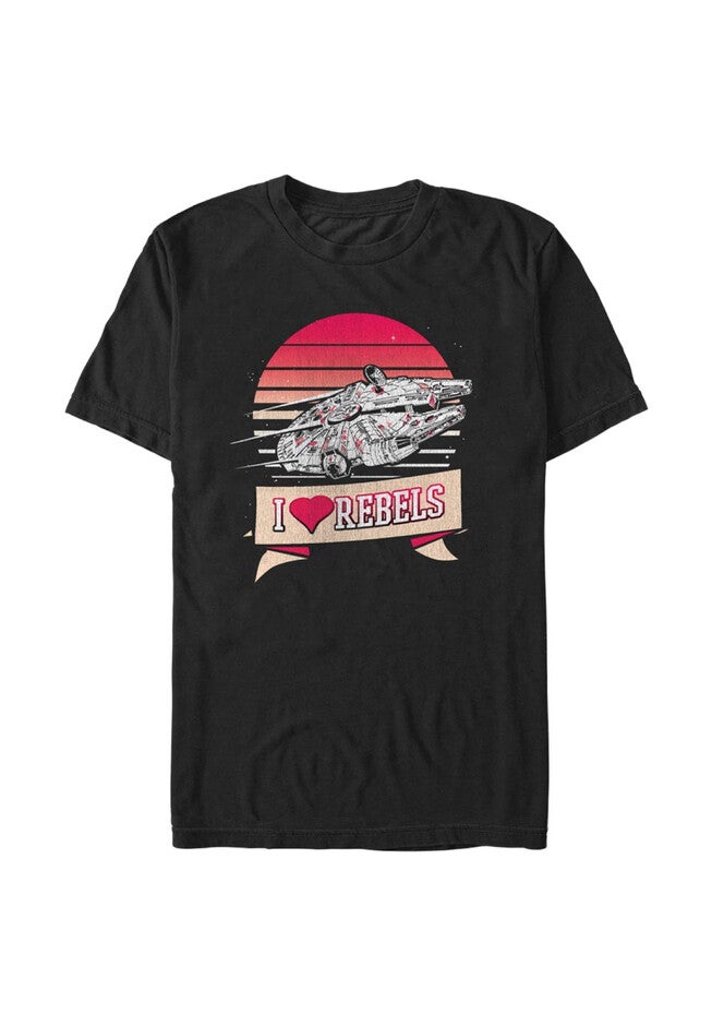 Only Rebels Tops & Tees, BLACK, hi-res image number 0