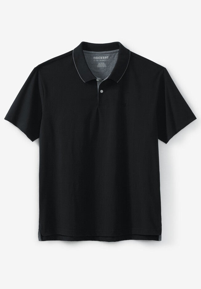 Signature Performance Smart 360 Tech Polo by Dockers®, BLACK, hi-res image number null
