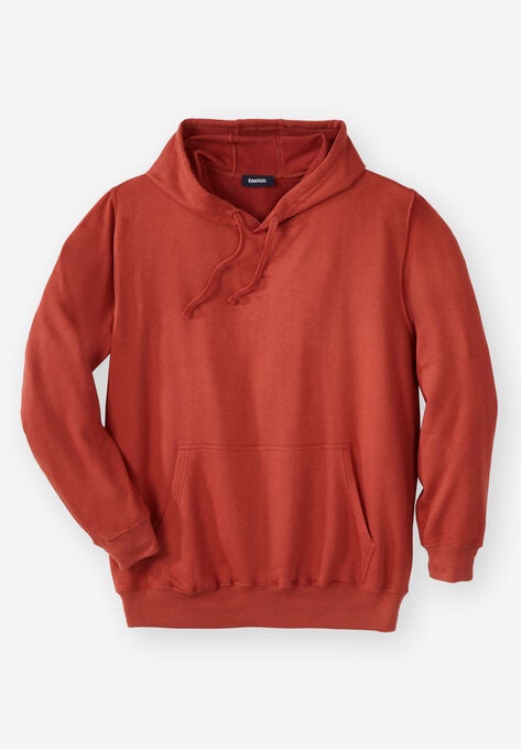 Fleece Pullover Hoodie, CLAY, hi-res image number null
