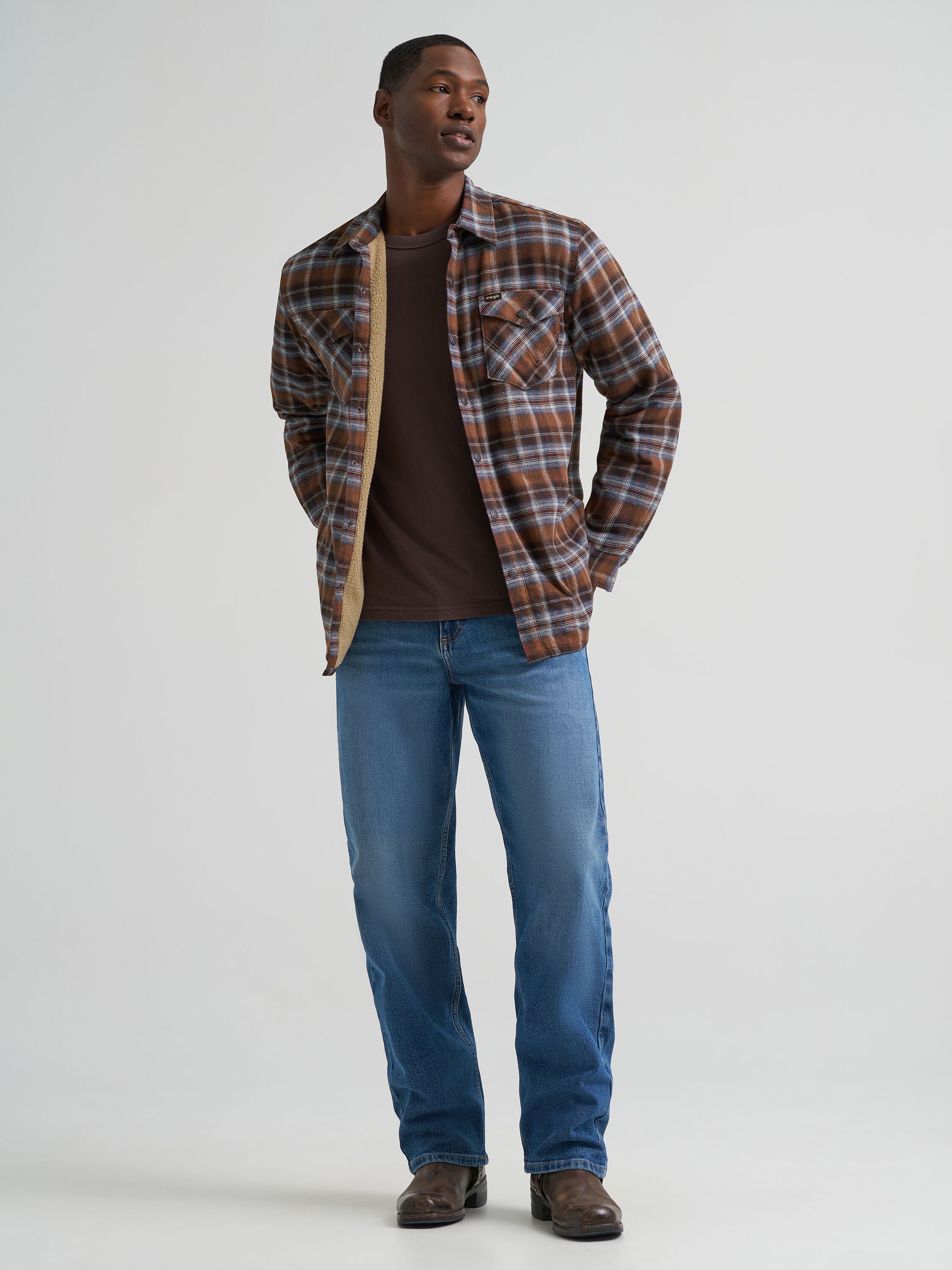 Wrangler Red Kabel Relaxed Fit Jean, MEDIUM BLUE, alternate image number 5