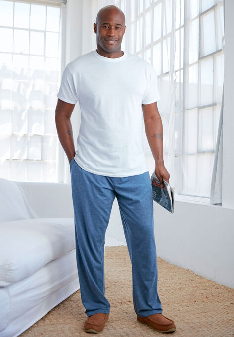 Hanes® 2-Pack Jersey Pajama Lounge Pants, , alternate image number null