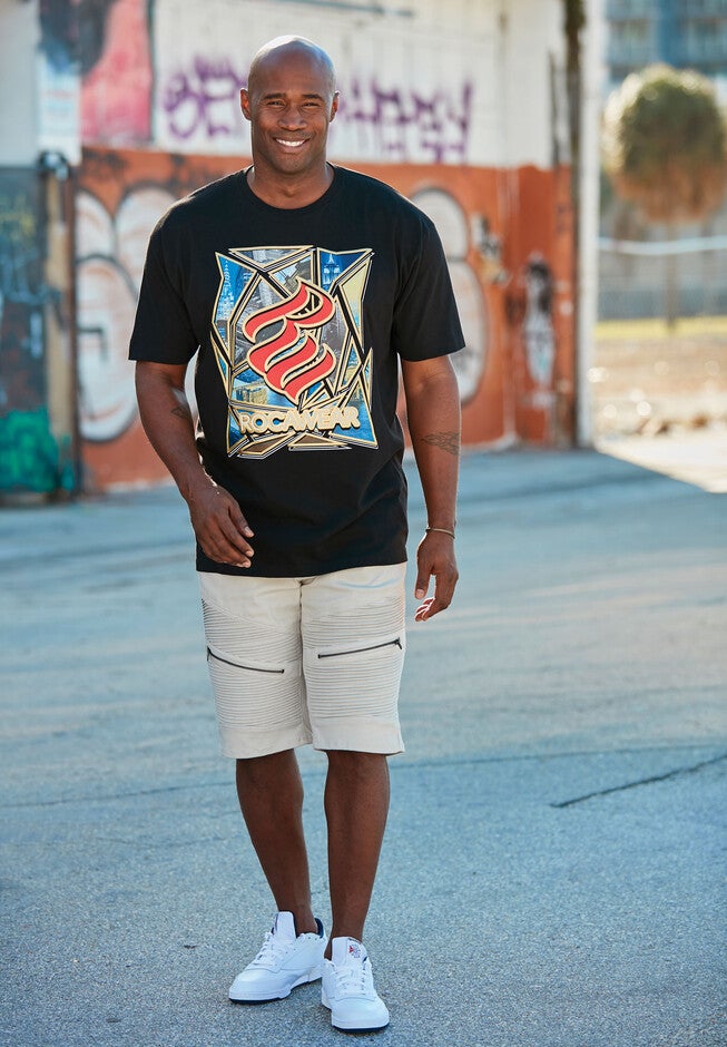 Roc Shatter City Tee by Rocawear®, , alternate image number null