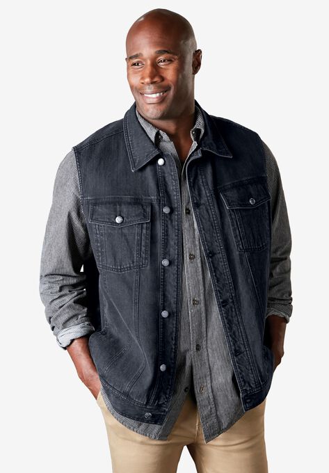 Liberty Blues™ Denim Vest, , on-hover image number null