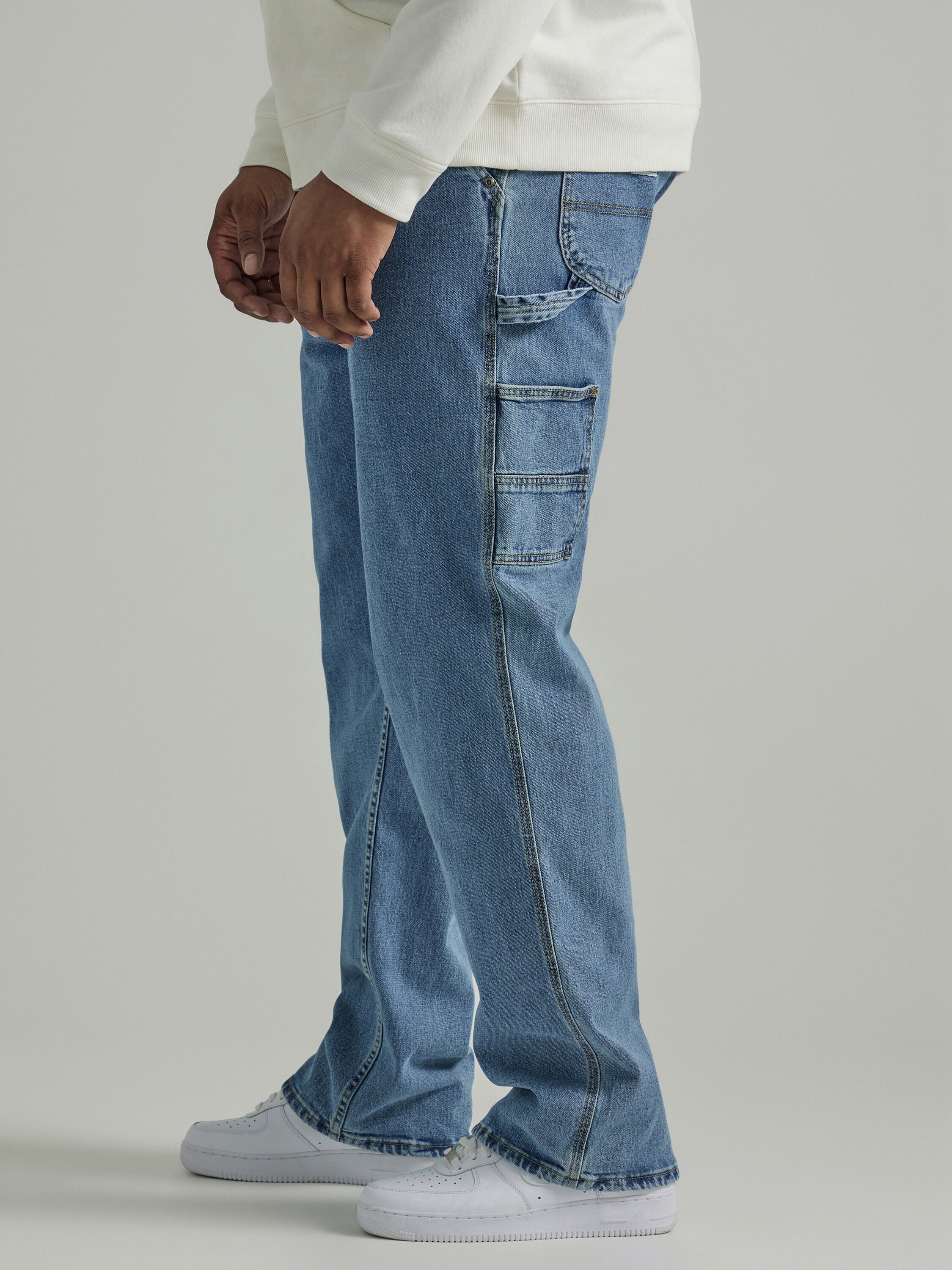 Legendary Workwear Loose Fit Carpenter Jean, SOLO, alternate image number 3