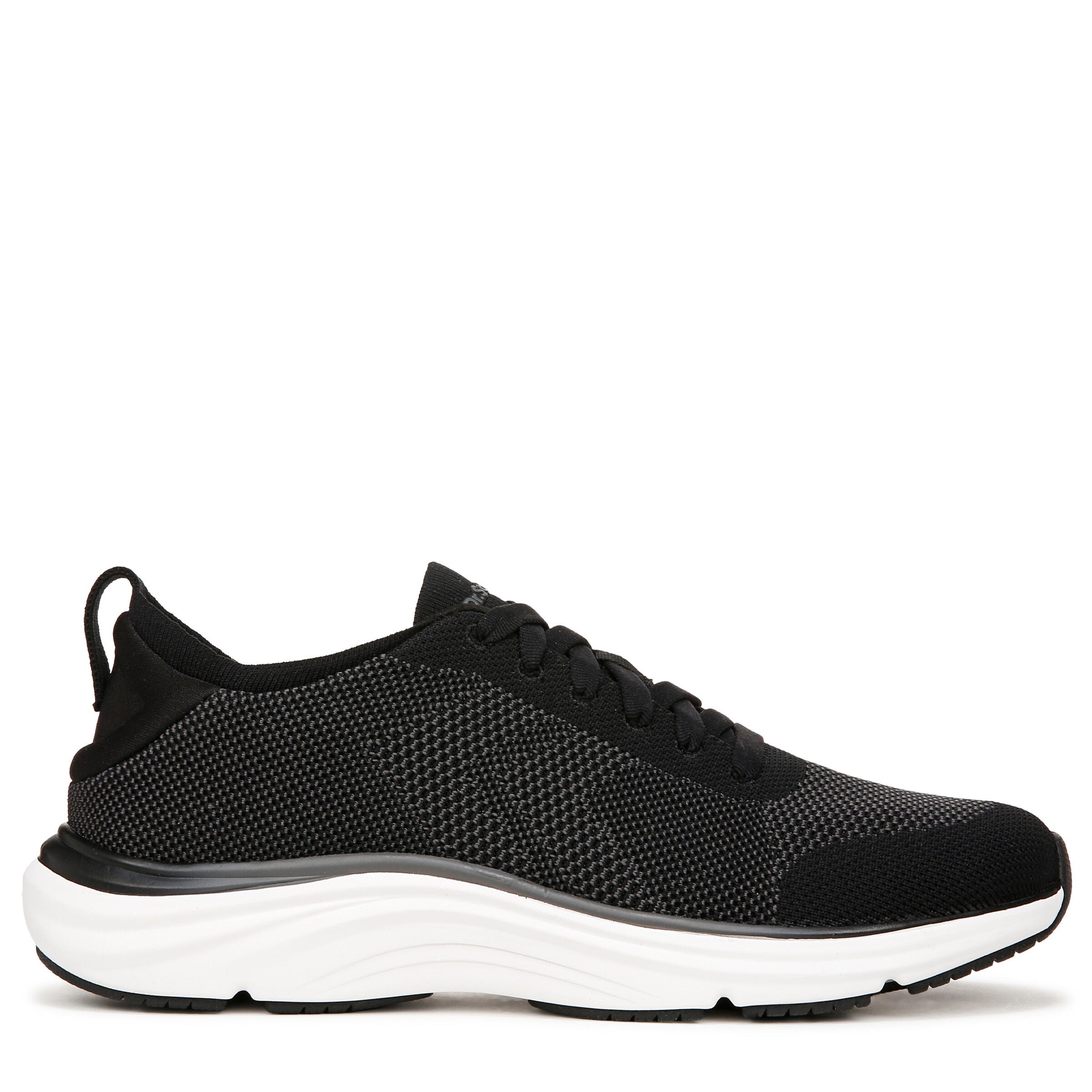 Feel Ready Lace Up Sneaker, BLACK, alternate image number 3