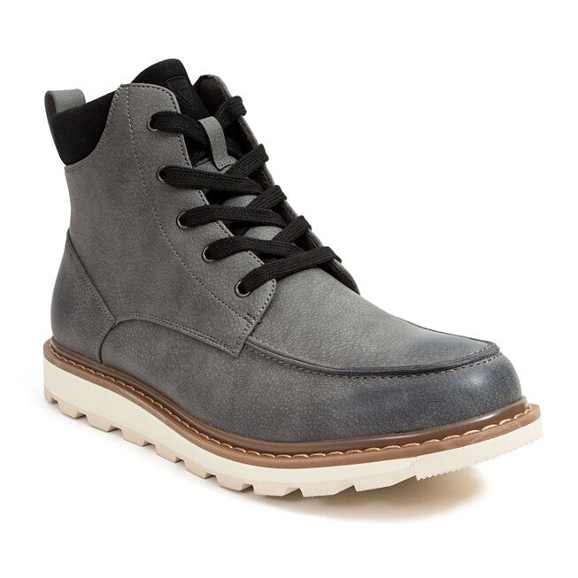Julian Tall Lace-up Boot, GREY, hi-res image number 0