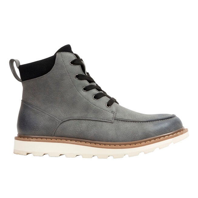 Julian Tall Lace-up Boot, GREY, alternate image number 6