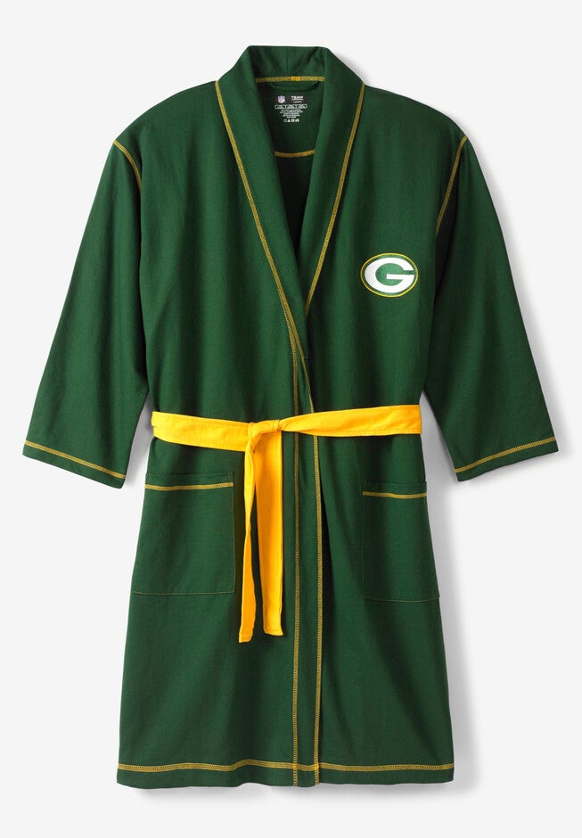 NFL French Terry Robe, GREEN BAY PACKERS, hi-res image number 0