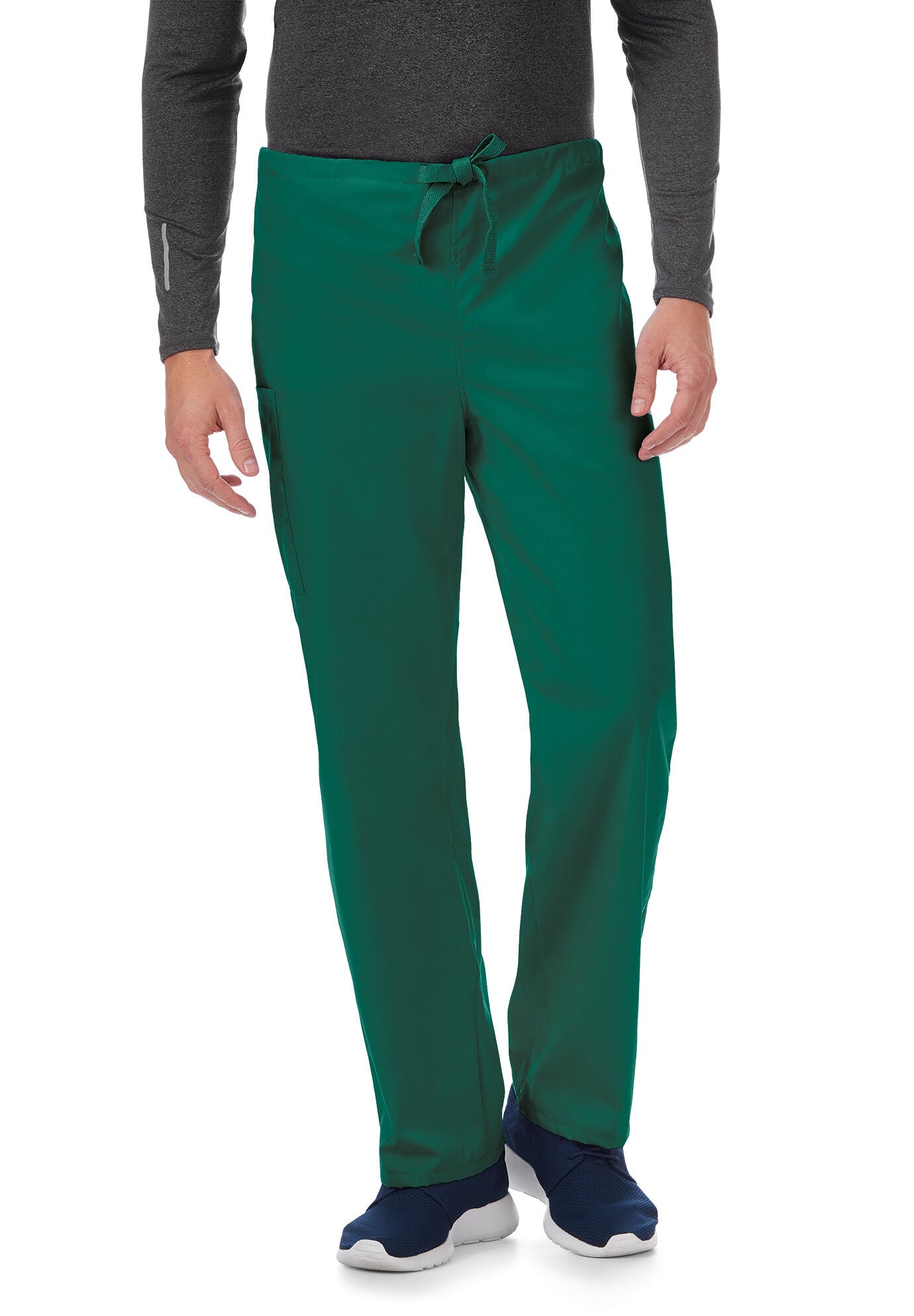 Unisex Drawstring Scrub Pant, HUNTER, hi-res image number 0