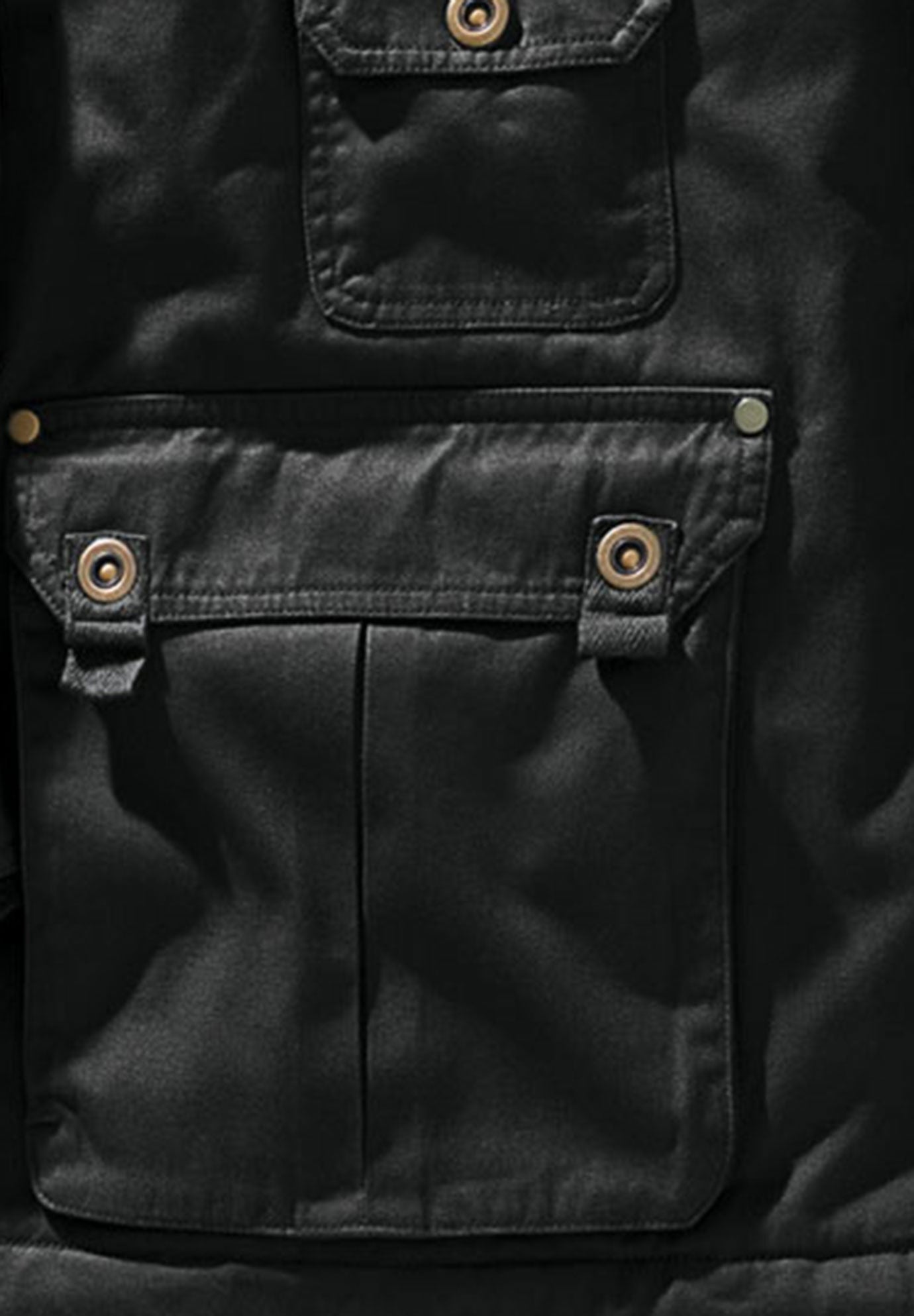 Utility Jacket with Removable Hood – Multi-Pocket, Olive Utility Jacket with Removable Hood – Multi-Pocket, Olive