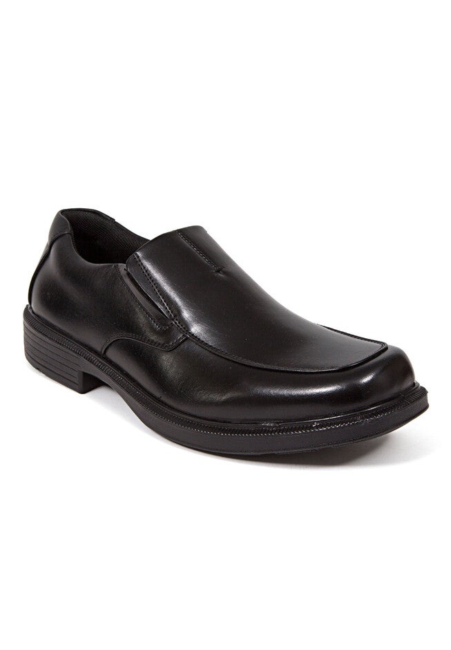 Deer Stags Men'S Coney Dress Comfort Slip-On Loafer, BLACK, hi-res image number 0