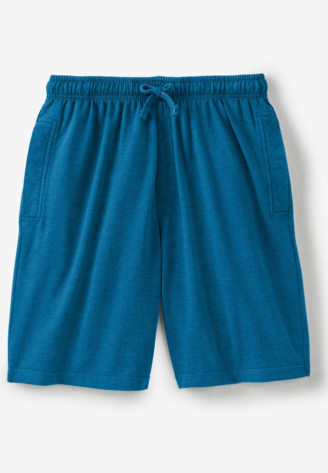 Lightweight Sleep Shorts, MIDNIGHT TEAL, hi-res image number null