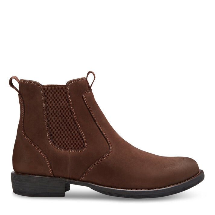 Daily Double Leather Chelsea Boot, BROWN NUBU, alternate image number 2