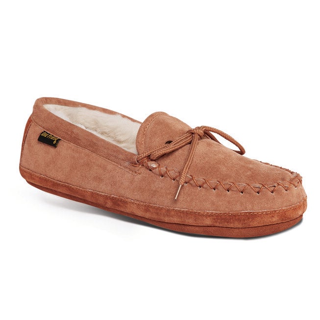 Men's Soft Sole Moccasin, CHESTNUT, hi-res image number 0
