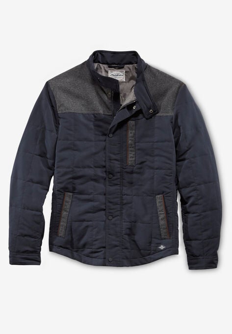 Clemson Quilted Shirt Jacket, , alternate image number null