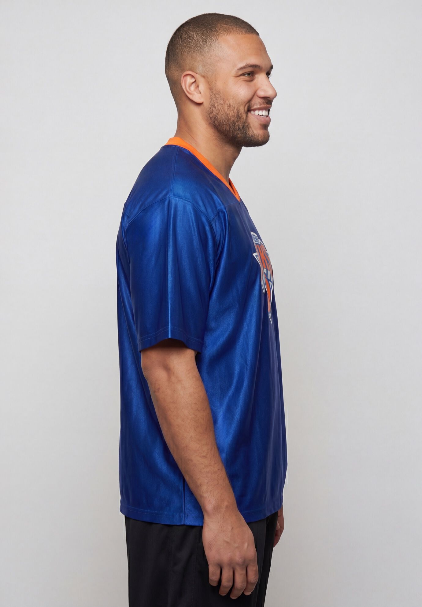 NBA&reg; New York Knicks Jersey, ROYAL, alternate image number 2