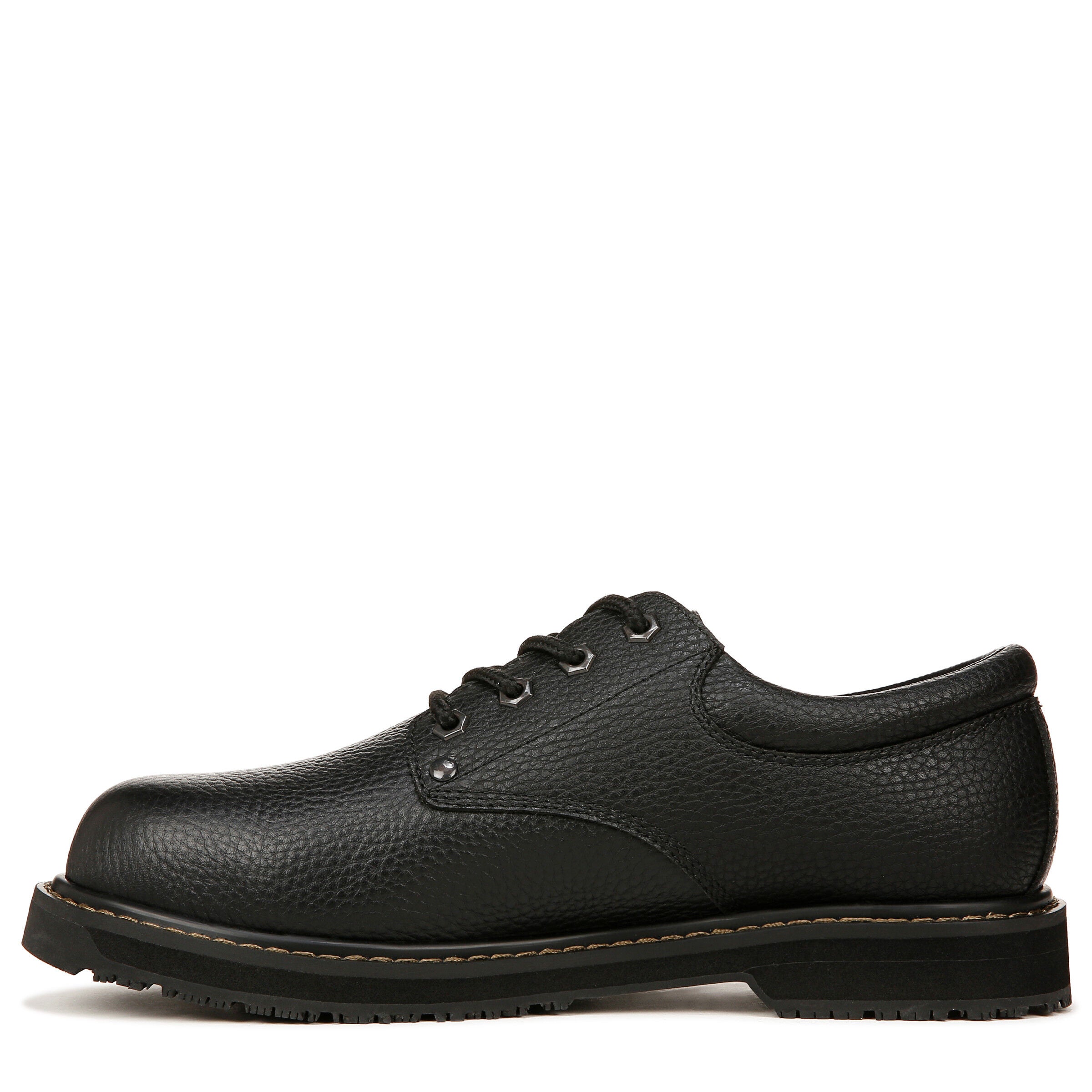 Harrington Composite Toe Slip Resistant Oxford, BLACK, alternate image number 5