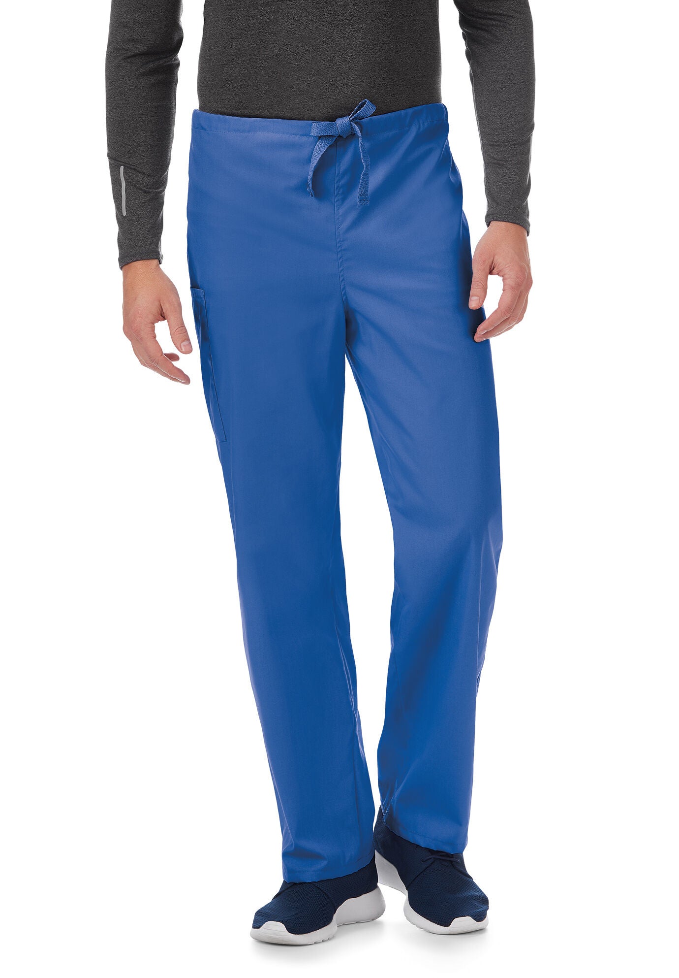 Unisex Drawstring Scrub Pant, ROYAL, hi-res image number 0