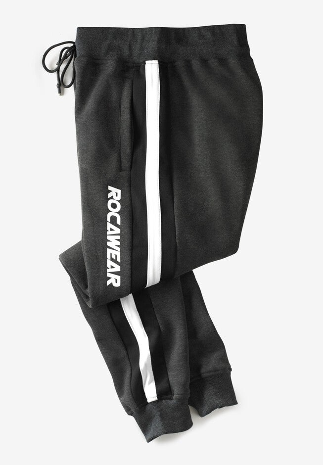 Rocawear® Marathon Track Pants, CHARCOAL, hi-res image number null