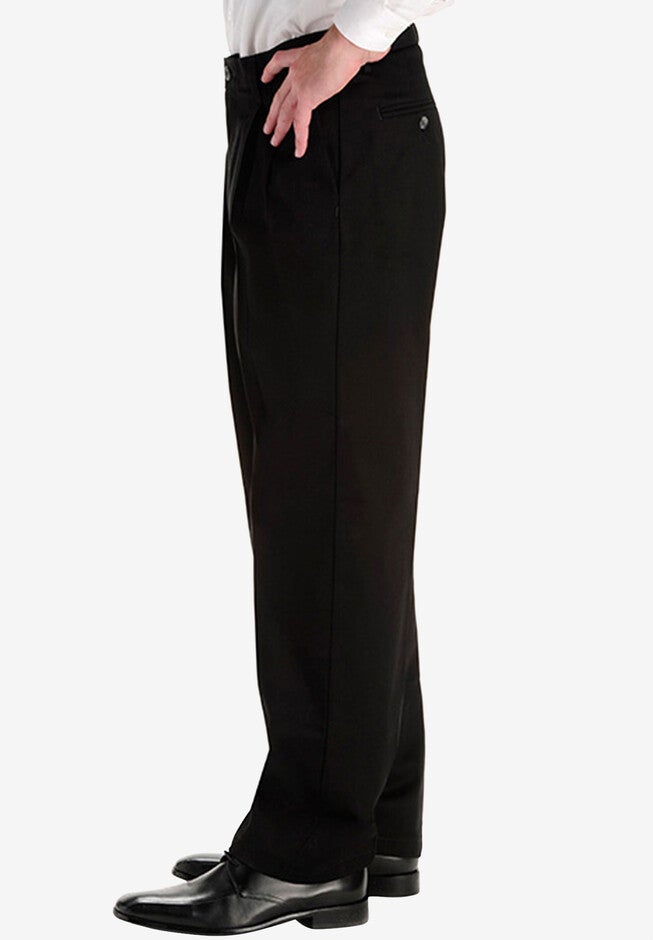 Lee® Custom Fit Relaxed Fit Pleated Front Pants, , alternate image number null