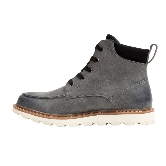 Julian Tall Lace-up Boot, GREY, alternate image number 3