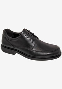 Classic Deer Stags® Highland Oxford Shoes, Black | King Size display picture 3
