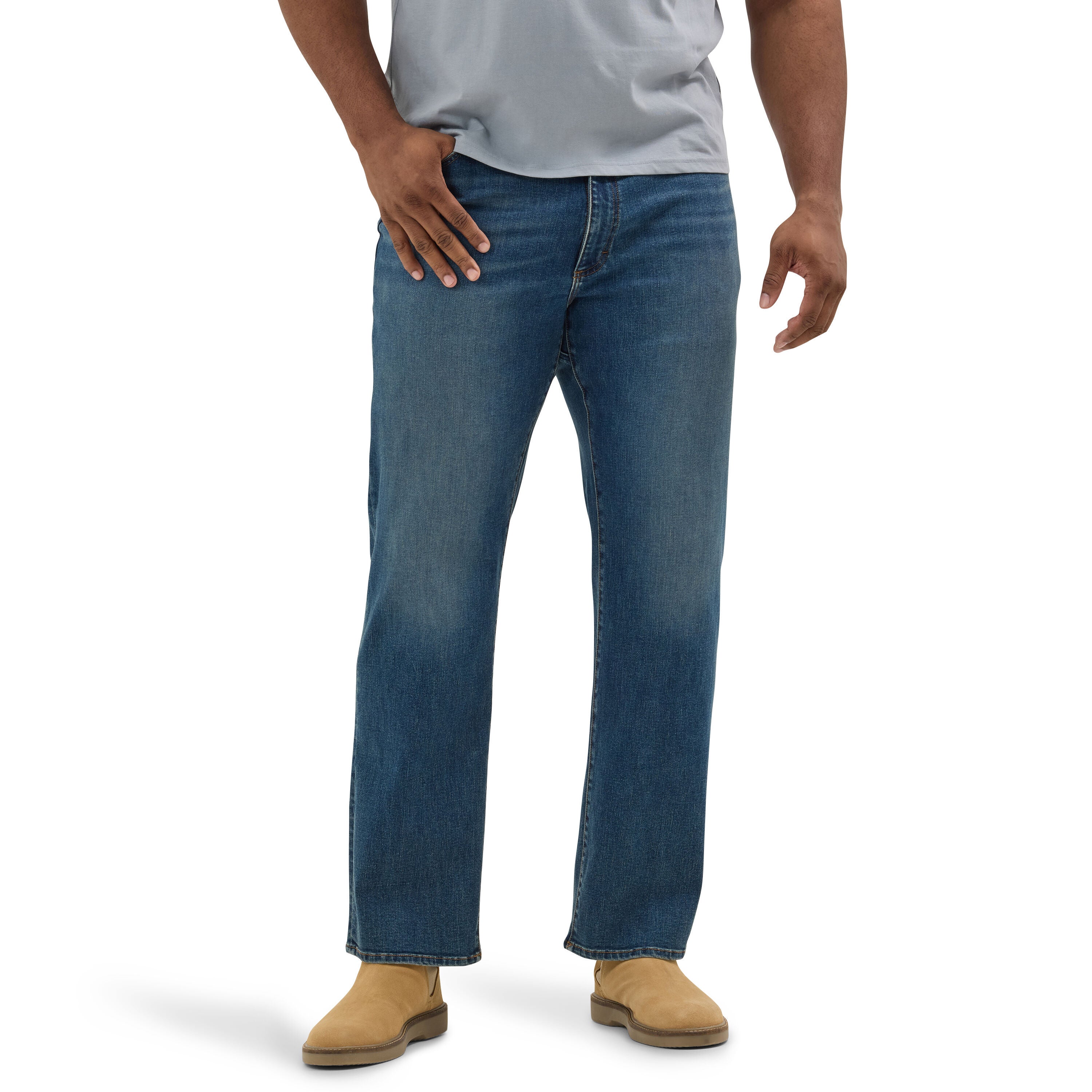 Extreme Motion Relaxed Straight Jean, WARRIOR, hi-res image number 0