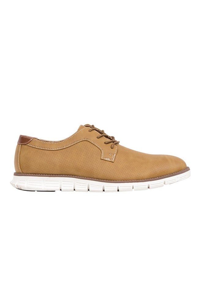 Deer Stags® Axel Memory Foam Classic Lace-up Wingtip Lightweight Oxford Sneaker Hybrid, , on-hover image number null