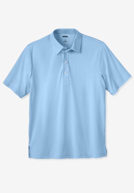 Performance Dress Collar Polo, SKY BLUE, hi-res image number null